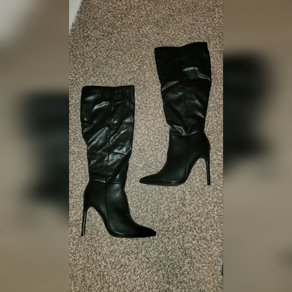 Sexy knee high boots